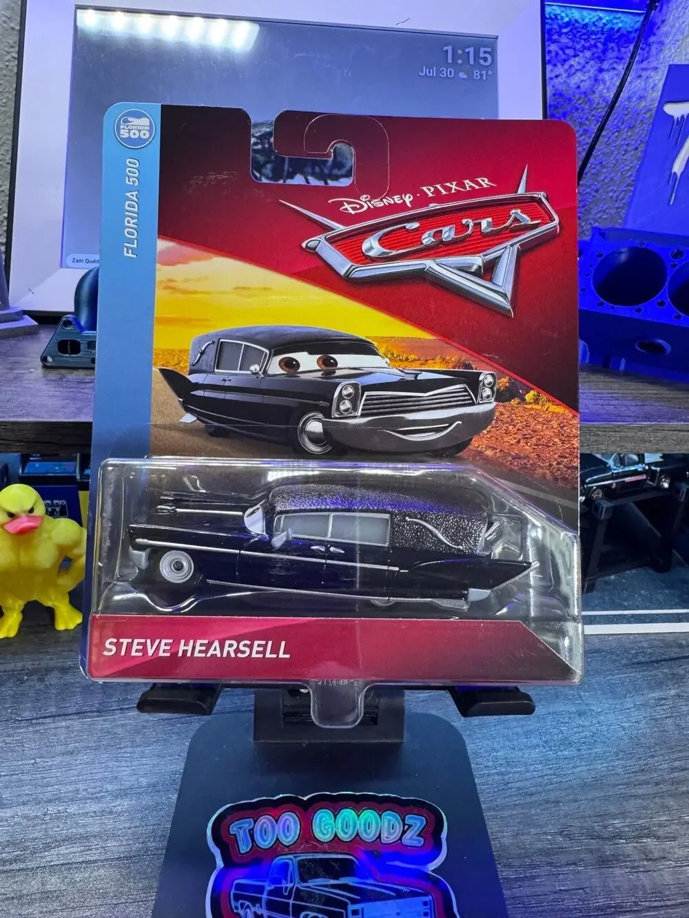 Disney Pixar Cars Florida 500 Steve Hearsell
